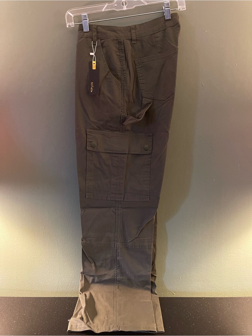 Women’s Cargo Pants in Olive Green - N/A